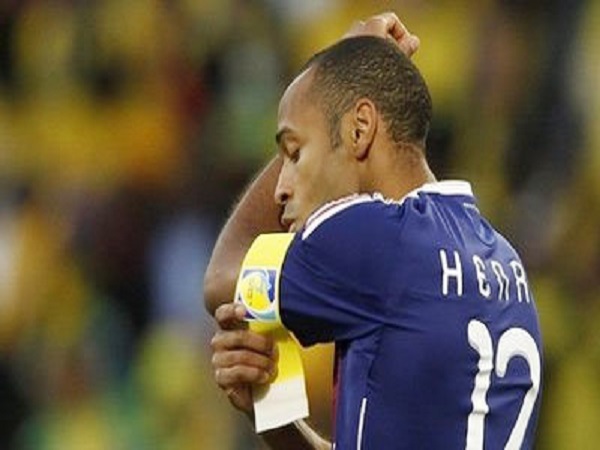 Số áo Henry tại ĐTQG Pháp