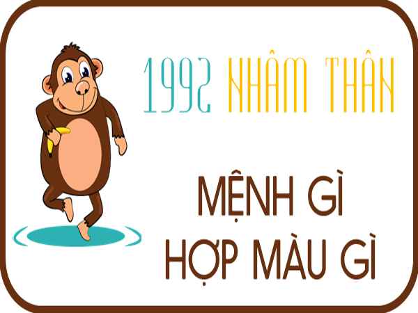 1992 hợp màu gì theo phong thủy ngũ hành