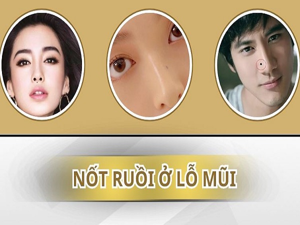 Ý nghĩa của mụn ruồi ở lỗ mũi theo nhân tướng học