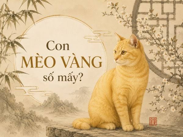 Con mèo vàng số mấy? Những con số được nhiều người lựa chọn